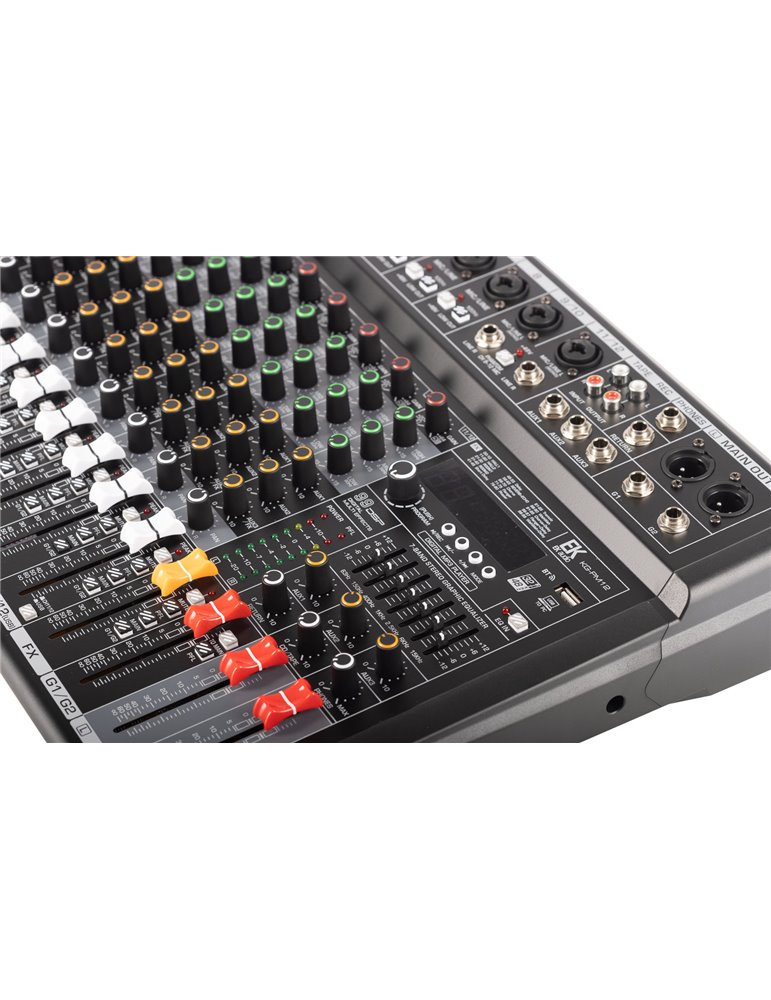 MESA EK DE 12 CANALES CON EFECTOS