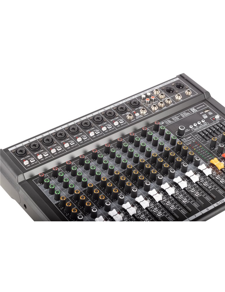 MESA EK DE 12 CANALES CON EFECTOS