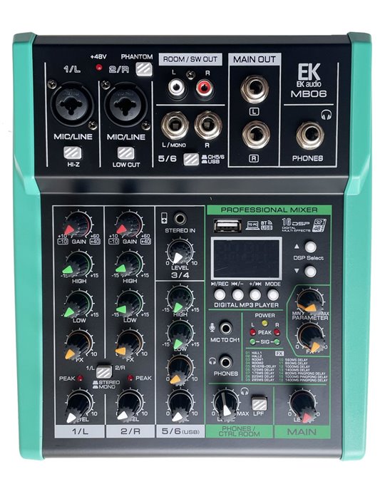 MESA DE MEZCLAS EK CON EFECTOS MB