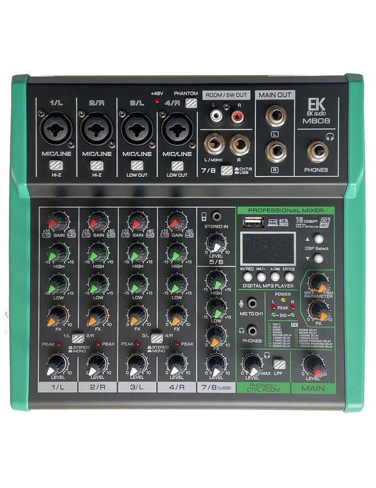 MESA DE MEZCLAS EK CON EFECTOS MB
