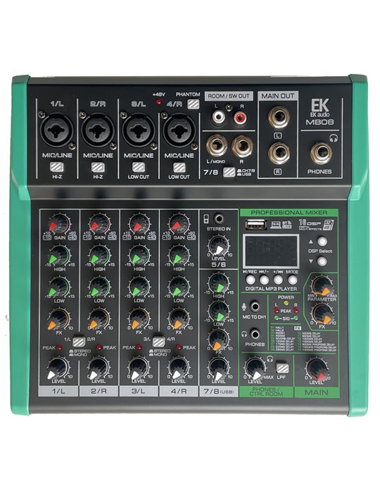 MESA DE MEZCLAS EK CON EFECTOS MB