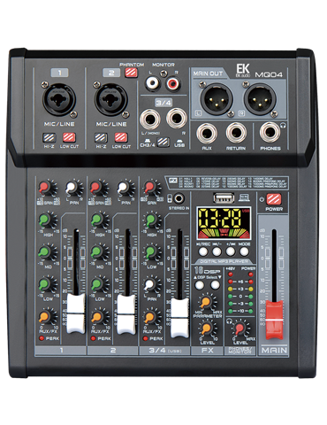 MESA DE MEZCLAS EK CON EFECTOS MQ