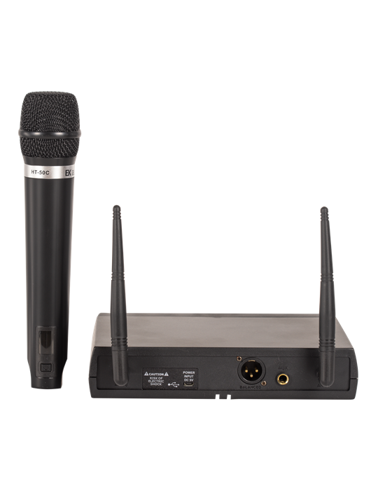 SISTEMA INALÁMBRICO DE UN MICRÓFONO EK DE MANO EKWLM