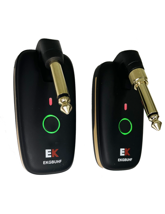 SISTEMA INALÁMBRICO EK UHF PARA GUITARRA Y BAJO
