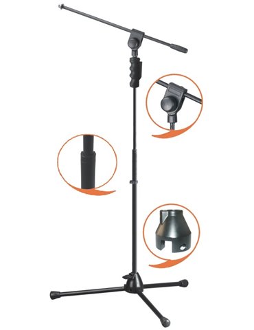 SOPORTE JIRAFA PROFESIONAL PARA MICRÓFONO EK MS084