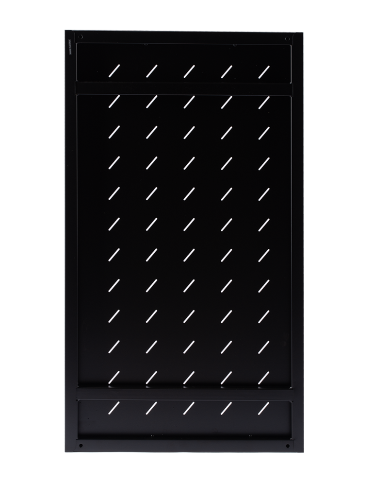 ENCIMERA METALICA PERFORADA PARA SOPORTES  DE TECLADO