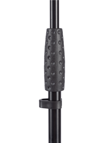 SOPORTE MICRÓFONO RECTO CON BASE REDONDA DE HIERRO FUNDIDO 2