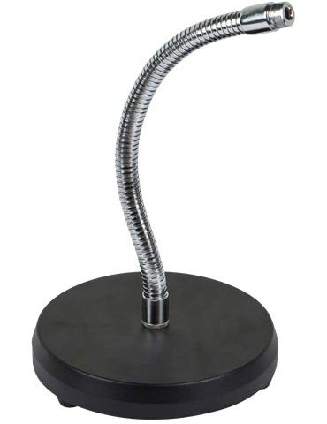 SOPORTE MICRÓFONO MS032 DE SOBREMESA CON CUELLO FLEXIBLE
