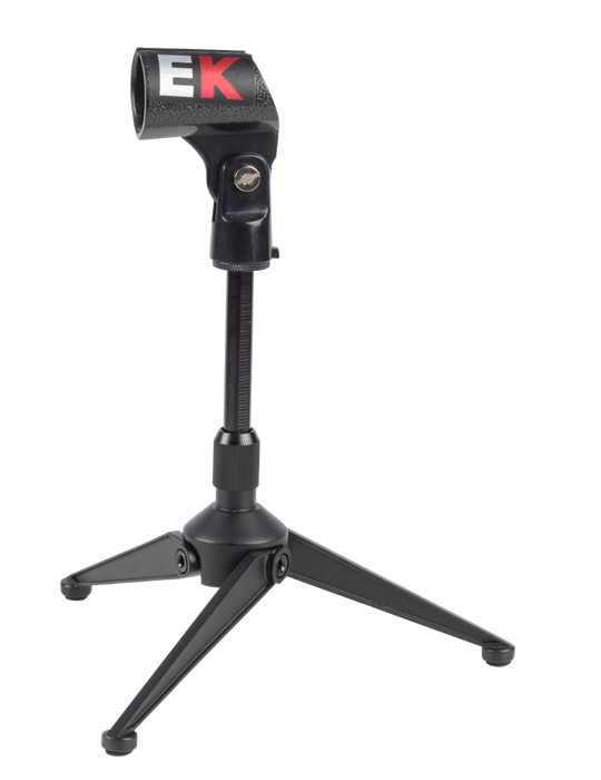 SOPORTE MICRÓFONO DE SOBREMESA CON PINZA