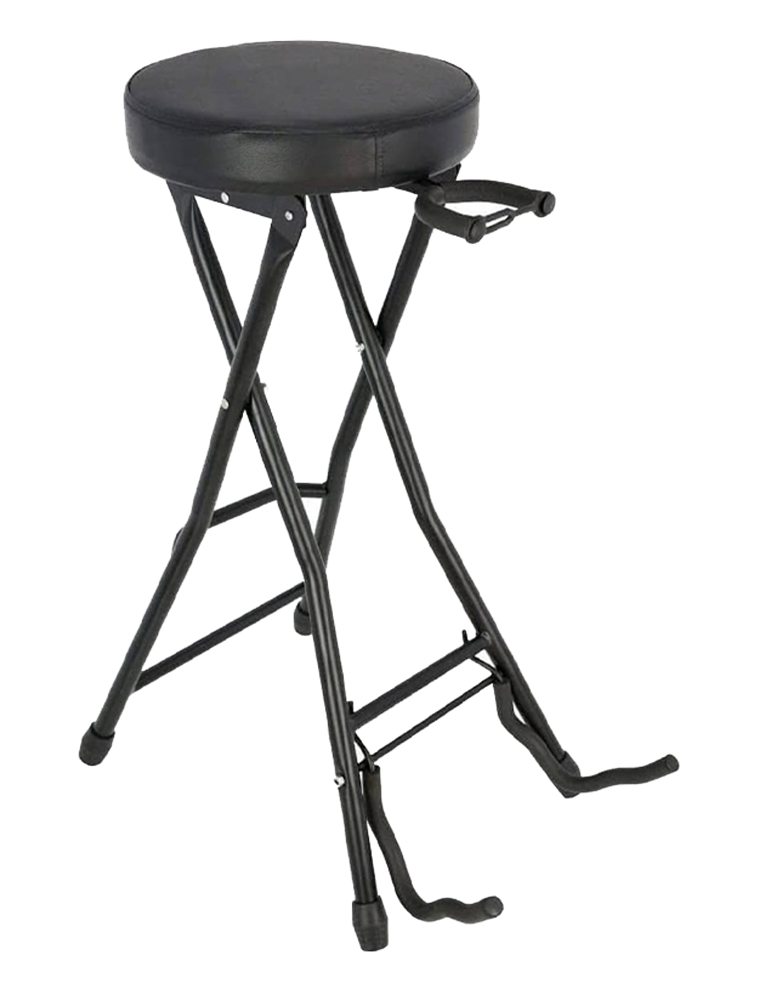 BANQUETA PLEGABLE EK CON SOPORTE DE GUITARRA