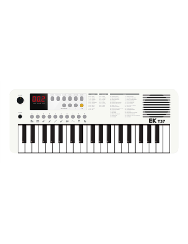 TECLADO EK BLANCO EKT37WH