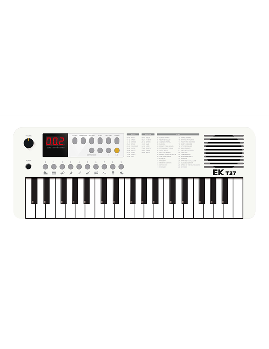 TECLADO EK BLANCO EKT37WH