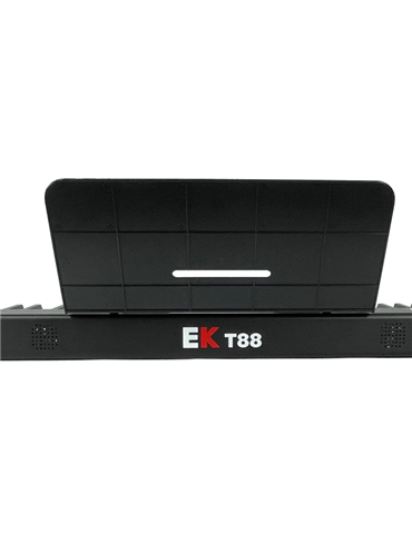 PIANO DE ESCENARIO PORTABLE CON BATERIA RECARGABLE NEGRO EK EKT88BK 2