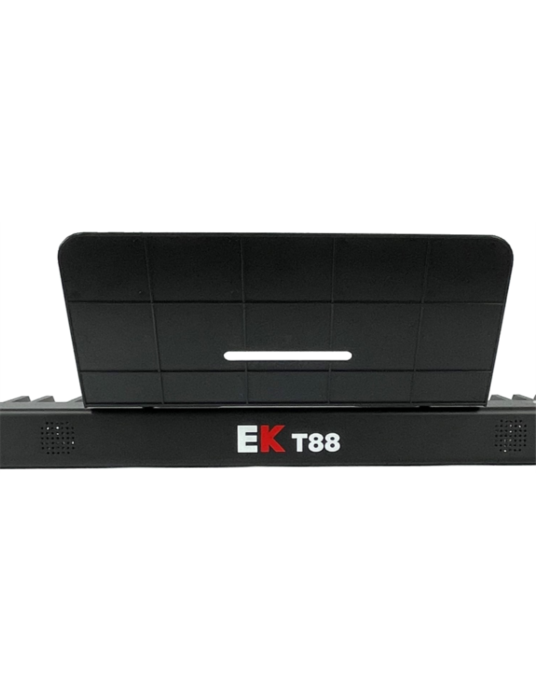 PIANO DE ESCENARIO PORTABLE CON BATERIA RECARGABLE NEGRO EK EKT88BK