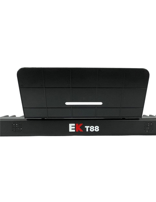 PIANO DE ESCENARIO PORTABLE CON BATERIA RECARGABLE NEGRO EK EKT88BK