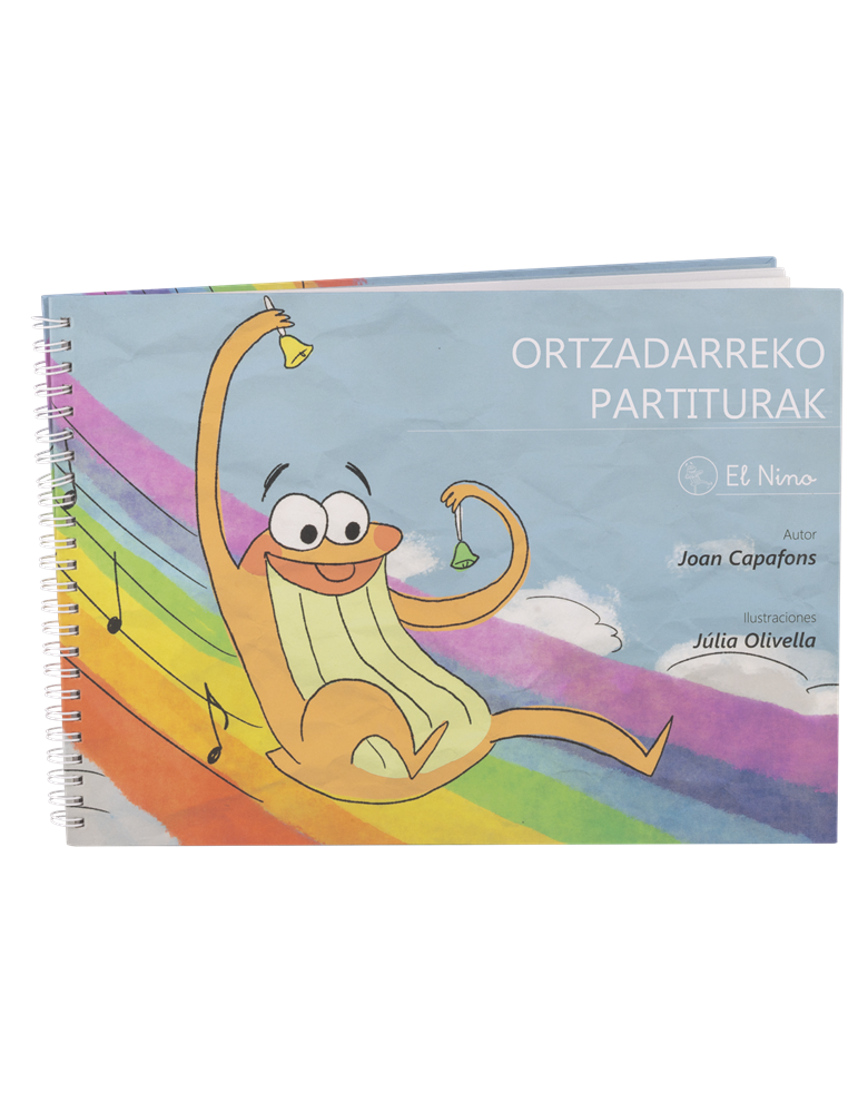 LIBRO DE PARTITURAS PARA CARILLON X16-X17 EUSKERA