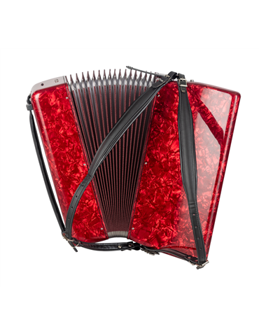 ACORDEÓN ESTRELLA 41/120 ROJO 2