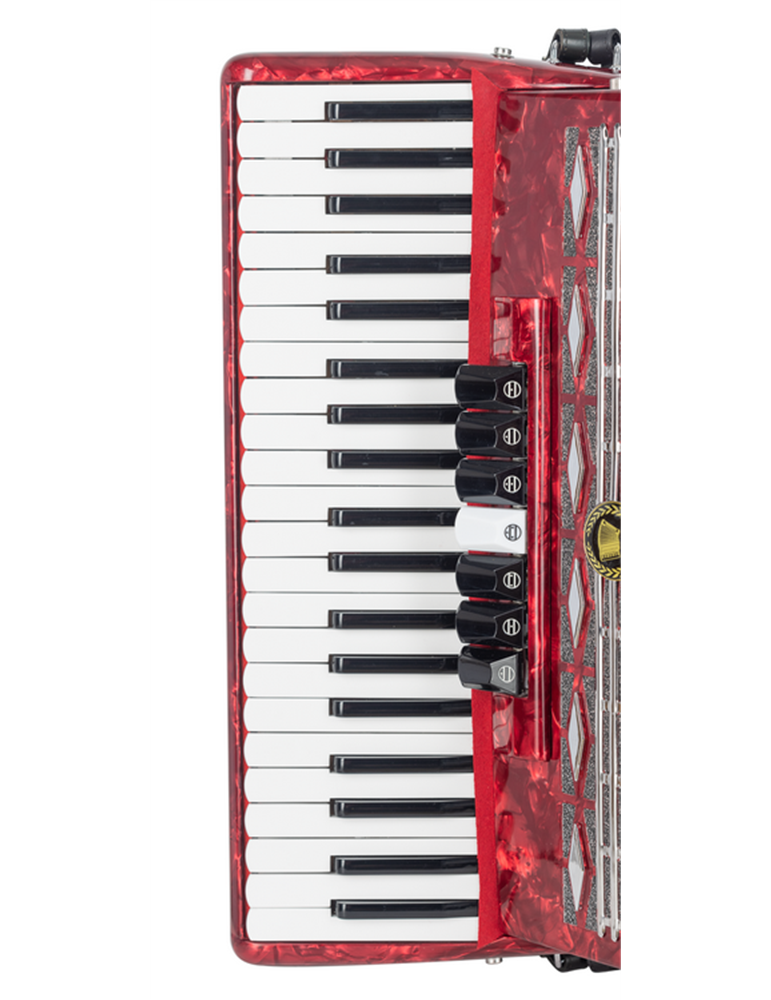 ACORDEÓN ESTRELLA 41/120 ROJO