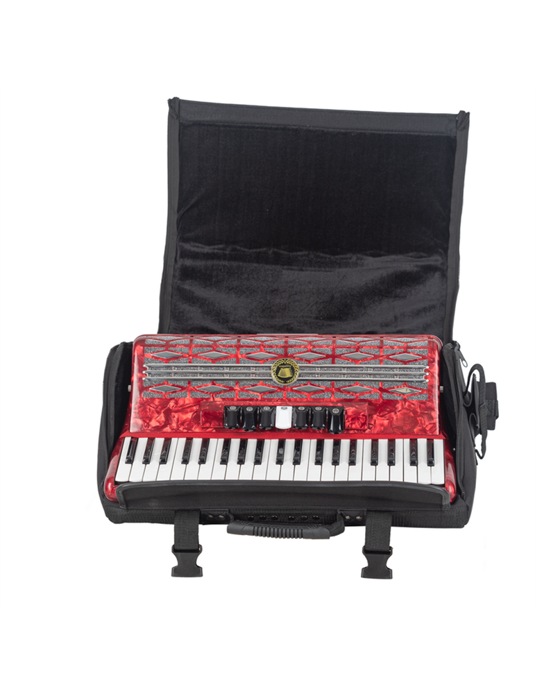ACORDEÓN ESTRELLA 41/120 ROJO