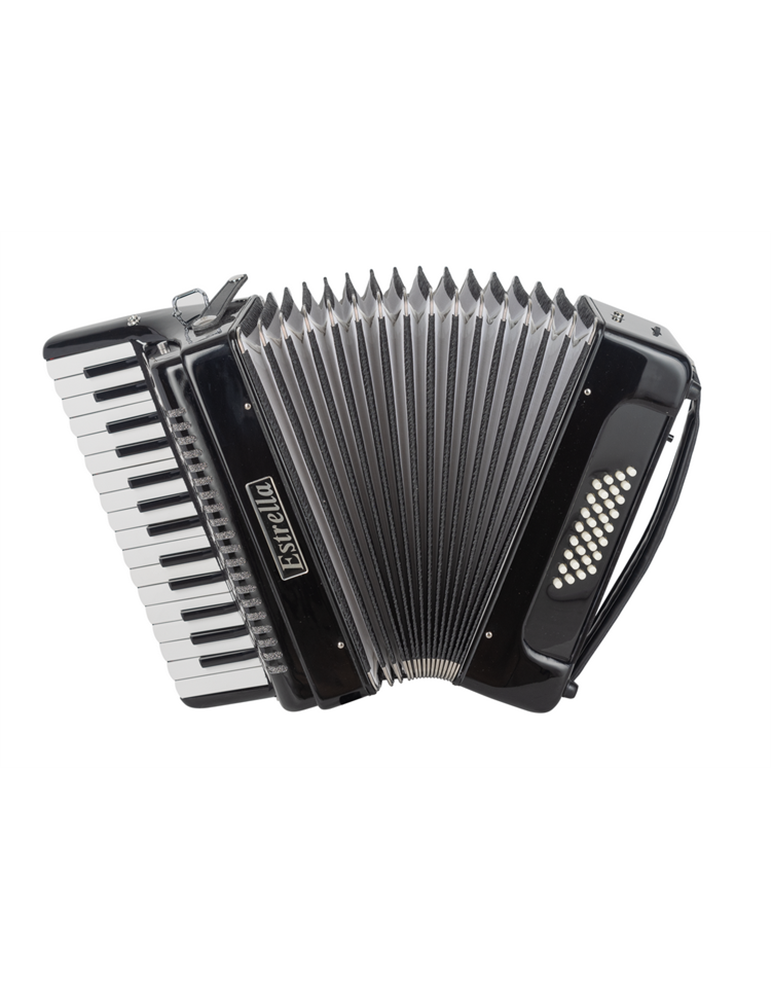 ACORDEÓN ESTRELLA 30/32 NEGRO