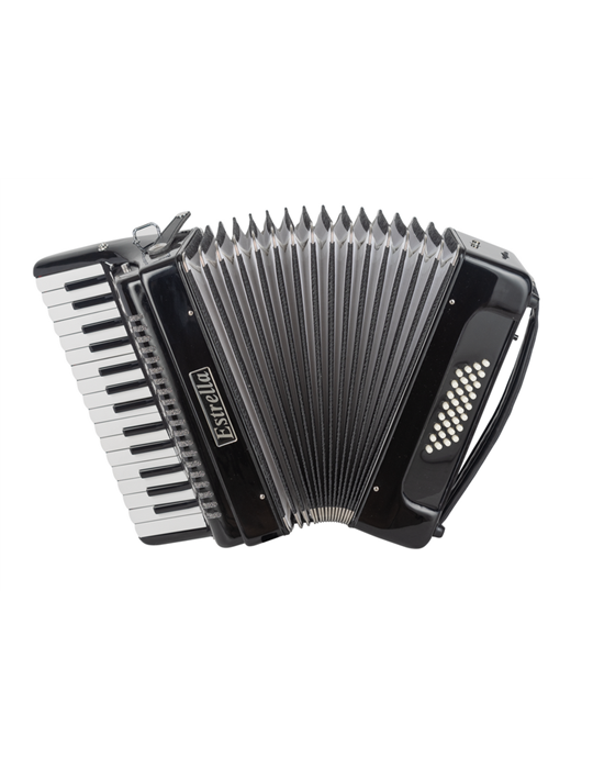 ACORDEÓN ESTRELLA 30/32 NEGRO