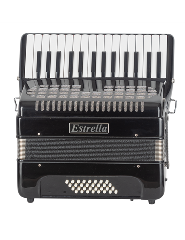 ACORDEÓN ESTRELLA 30/32 NEGRO 2
