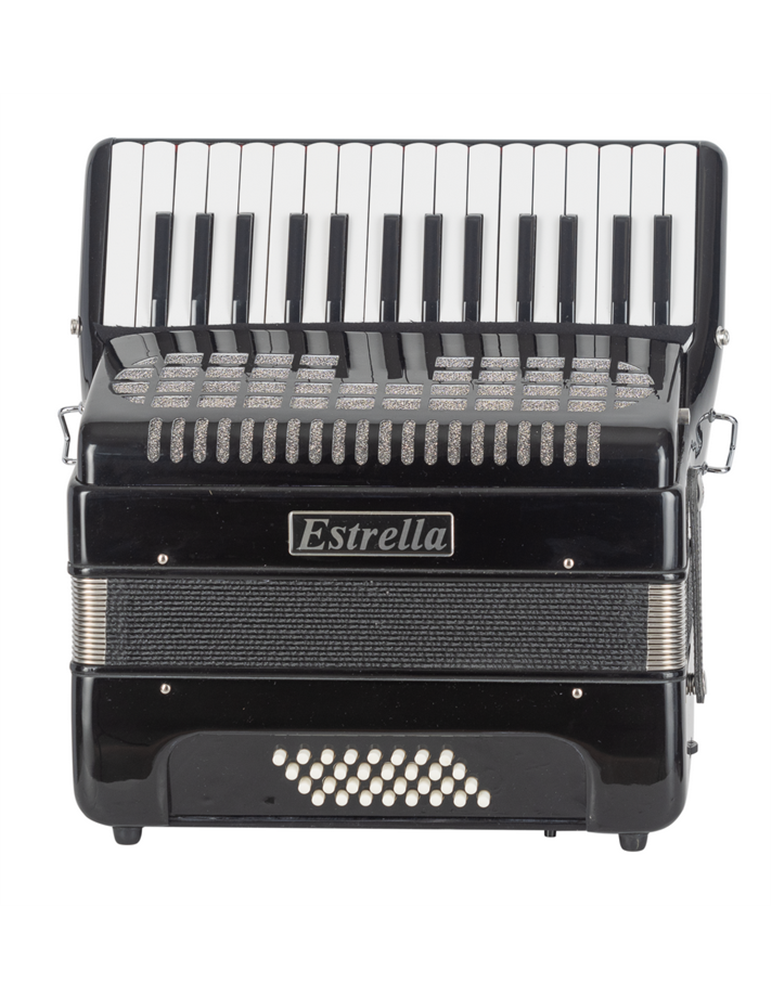 ACORDEÓN ESTRELLA 30/32 NEGRO