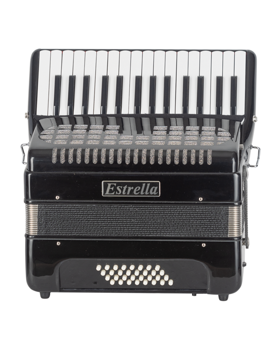 ACORDEÓN ESTRELLA 30/32 NEGRO