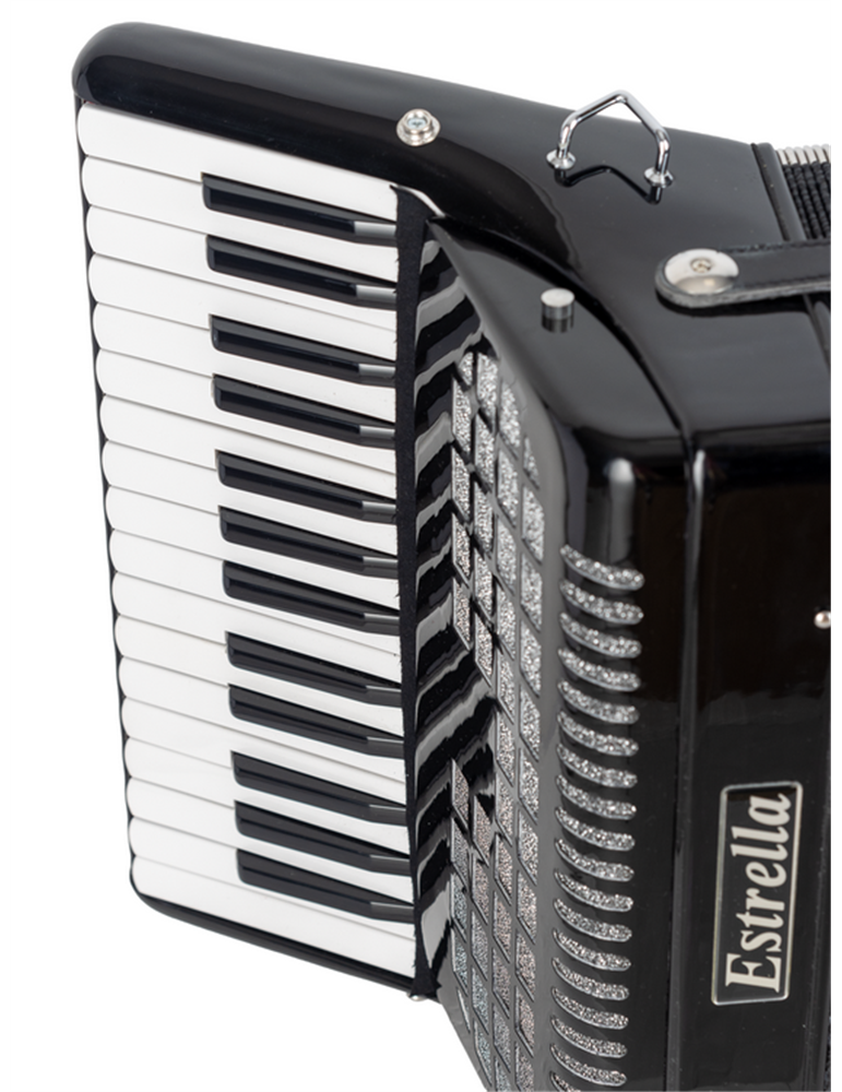 ACORDEÓN ESTRELLA 30/32 NEGRO