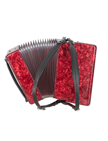 ACORDEÓN ESTRELLA 30/32 ROJO 2