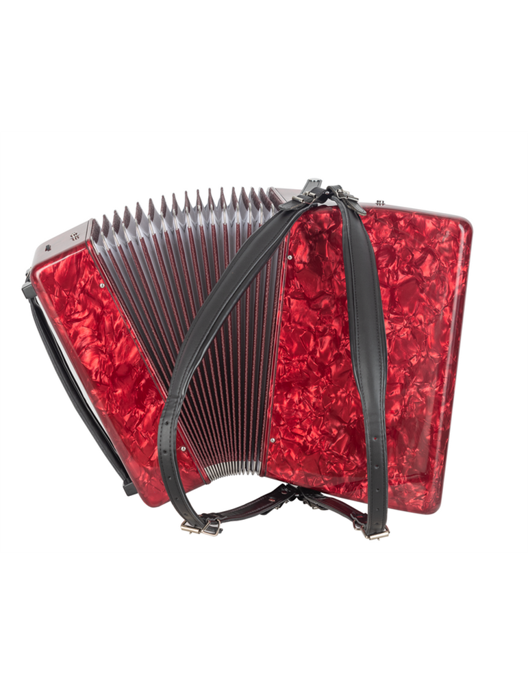 ACORDEÓN ESTRELLA 30/32 ROJO