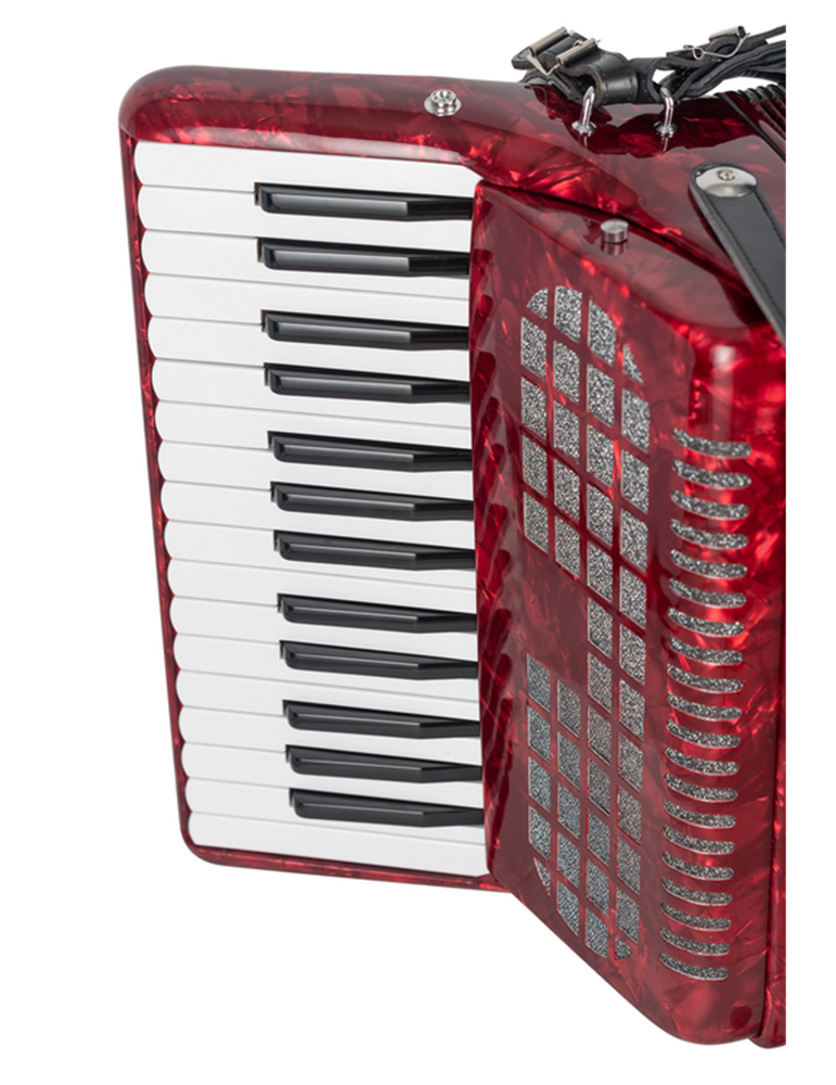 ACORDEÓN ESTRELLA 30/32 ROJO