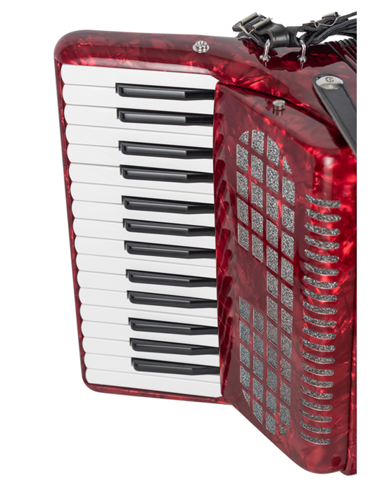 ACORDEÓN ESTRELLA 30/32 ROJO