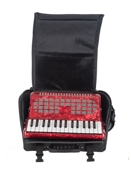 ACORDEÓN ESTRELLA 30/32 ROJO