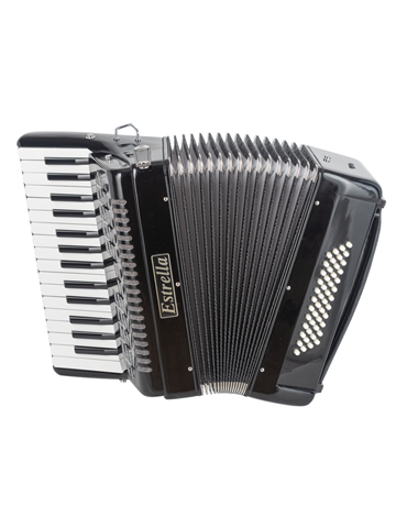 ACORDEÓN ESTRELLA 30/48 NEGRO