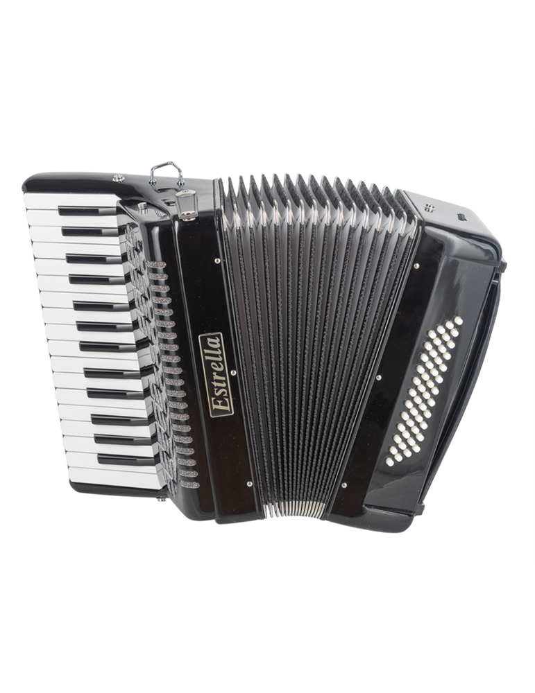 ACORDEÓN ESTRELLA 30/48 NEGRO