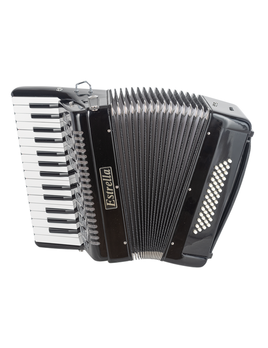 ACORDEÓN ESTRELLA 30/48 NEGRO