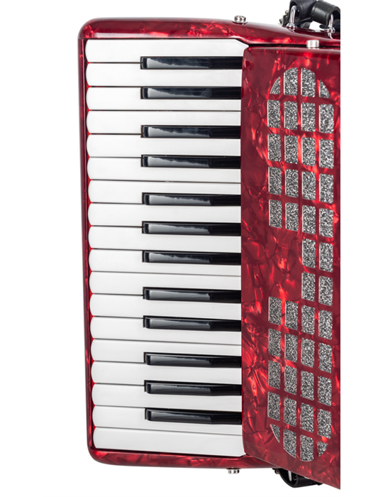 ACORDEÓN ESTRELLA 30/48 ROJO