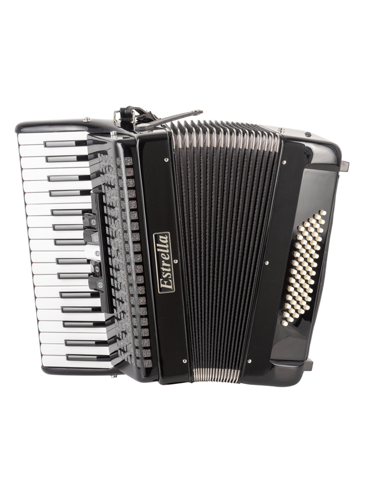 ACORDEÓN ESTRELLA 34/60 NEGRO