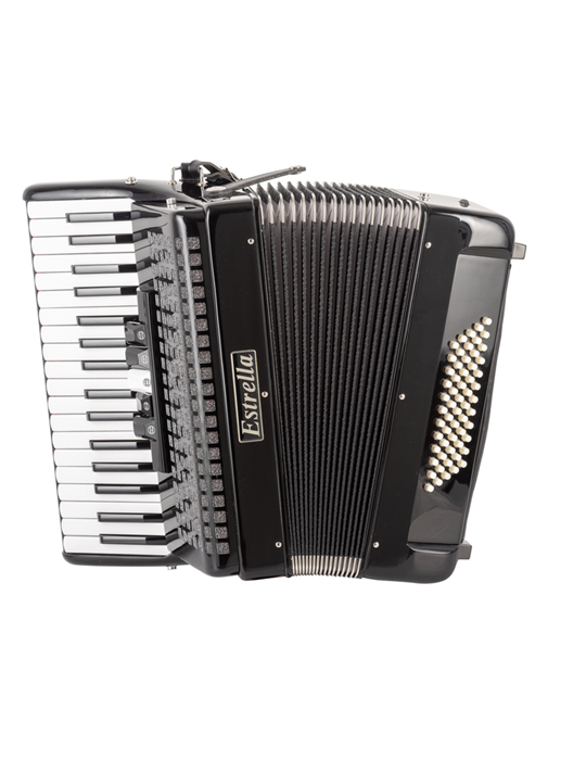 ACORDEÓN ESTRELLA 34/60 NEGRO