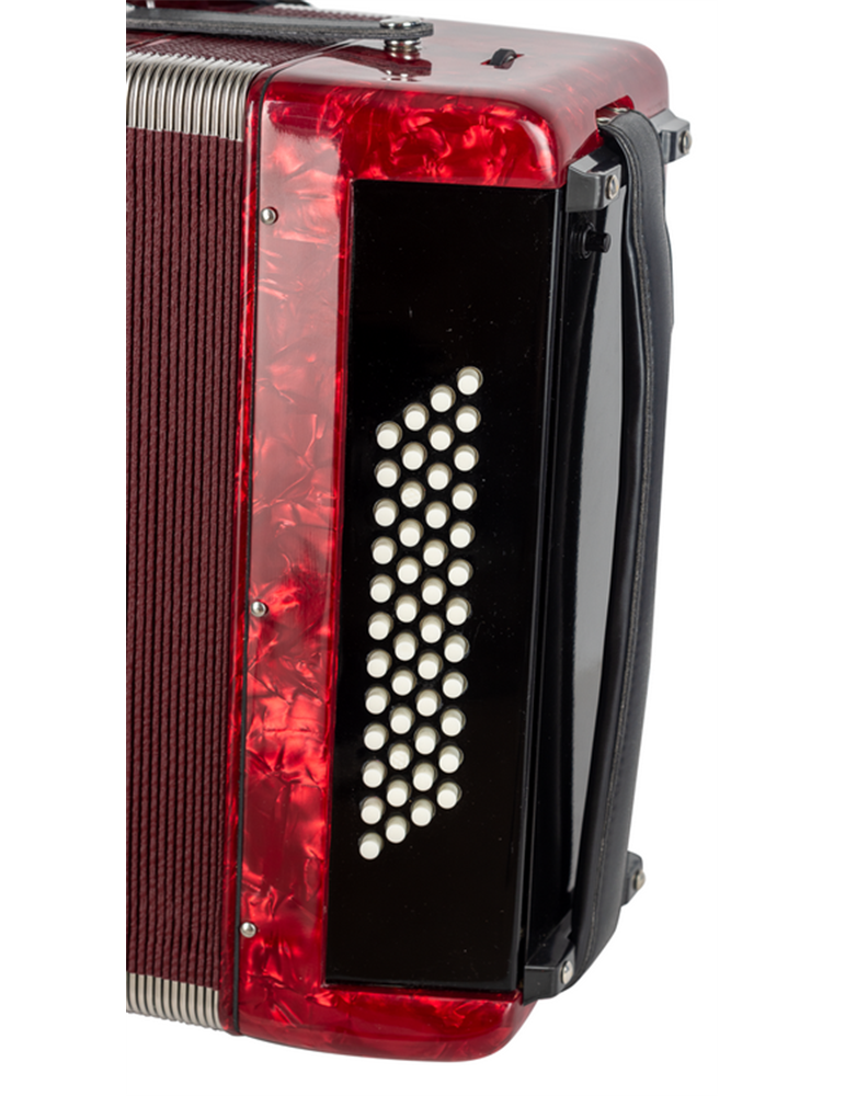 ACORDEÓN ESTRELLA 34/60 ROJO