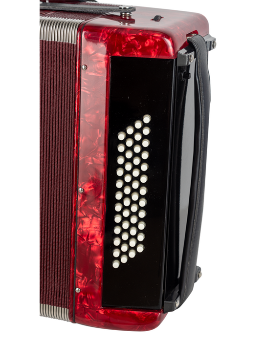 ACORDEÓN ESTRELLA 34/60 ROJO