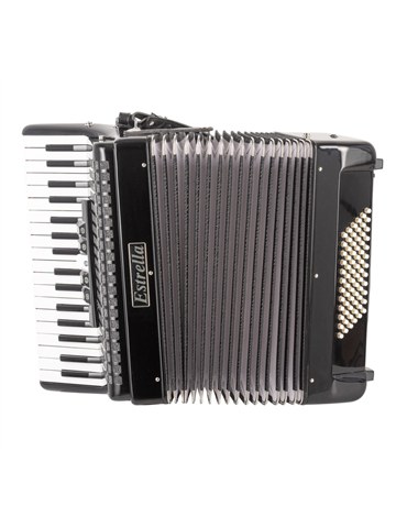 ACORDEÓN ESTRELLA 34/72 NEGRO
