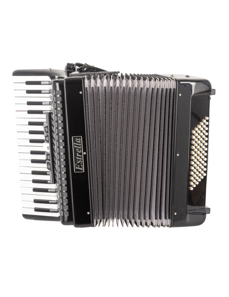 ACORDEÓN ESTRELLA 34/72 NEGRO