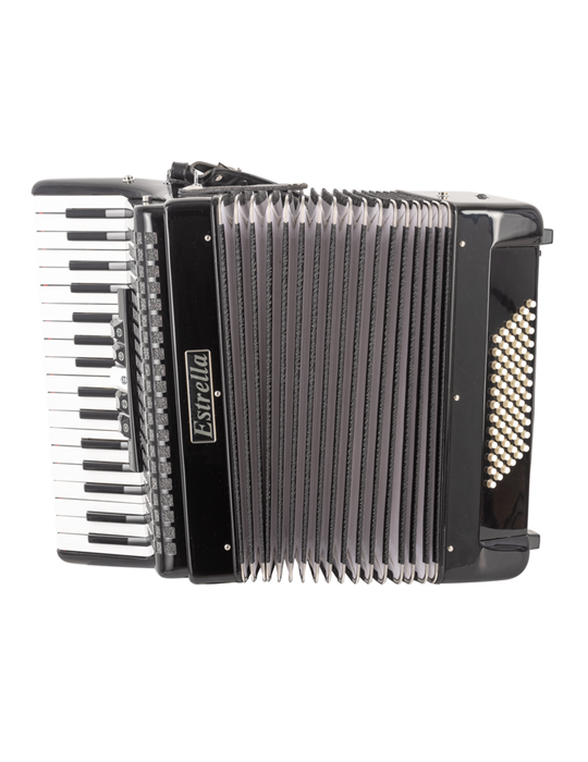 ACORDEÓN ESTRELLA 34/72 NEGRO