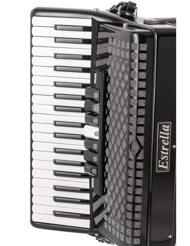 ACORDEÓN ESTRELLA 37/80 NEGRO