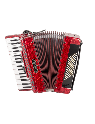 ACORDEÓN ESTRELLA 37/80 ROJO