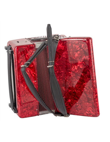 ACORDEÓN ESTRELLA 37/80 ROJO 2