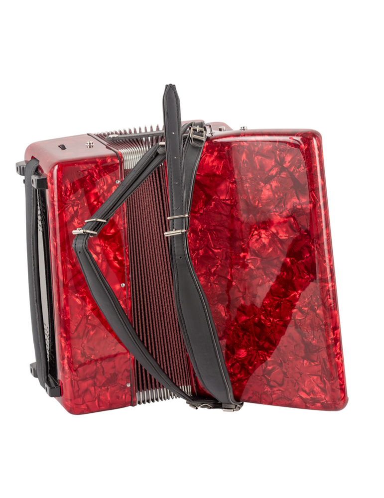 ACORDEÓN ESTRELLA 37/80 ROJO