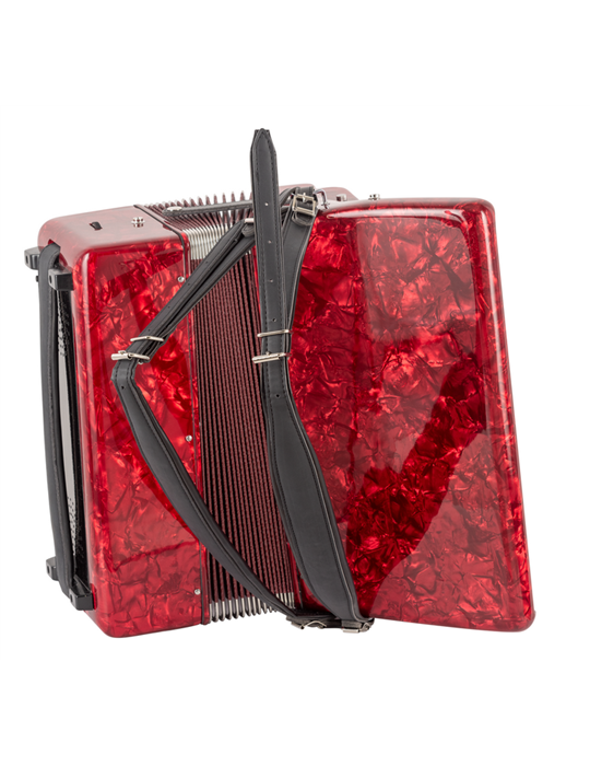 ACORDEÓN ESTRELLA 37/80 ROJO